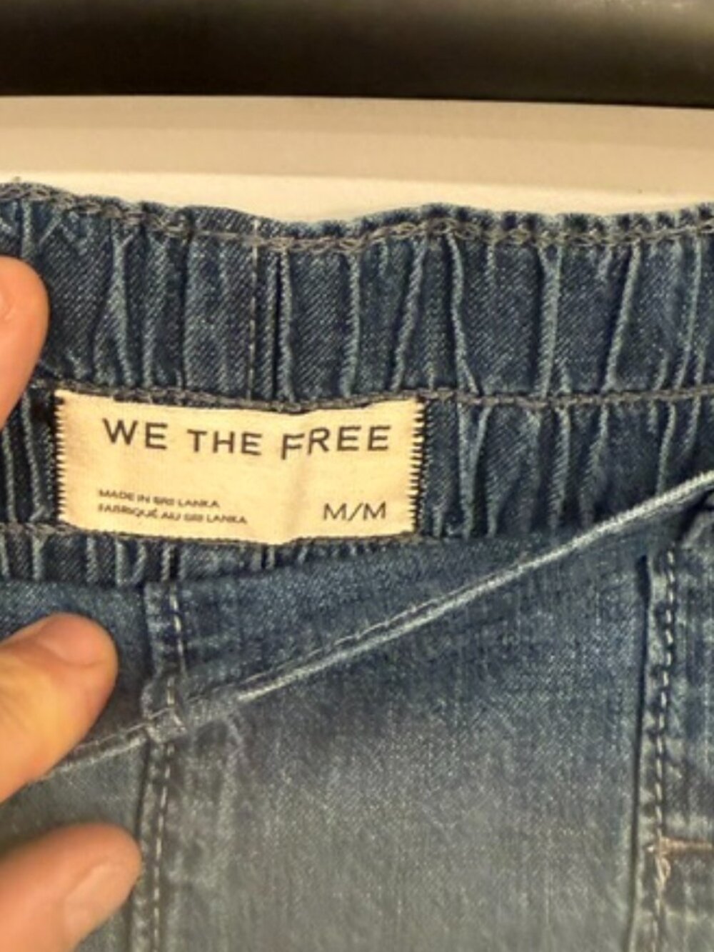 Free People Breezy Denim Pull-On Jeans - Picture 9 of 9